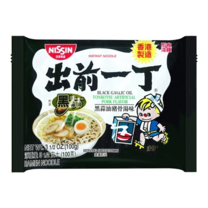Ramen Aceite de ajo negro TonkotsuNISSIN