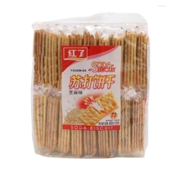 红了苏打饼干(芝麻味)450G