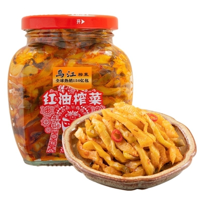 乌江下饭菜红油榨菜*瓶 /300G