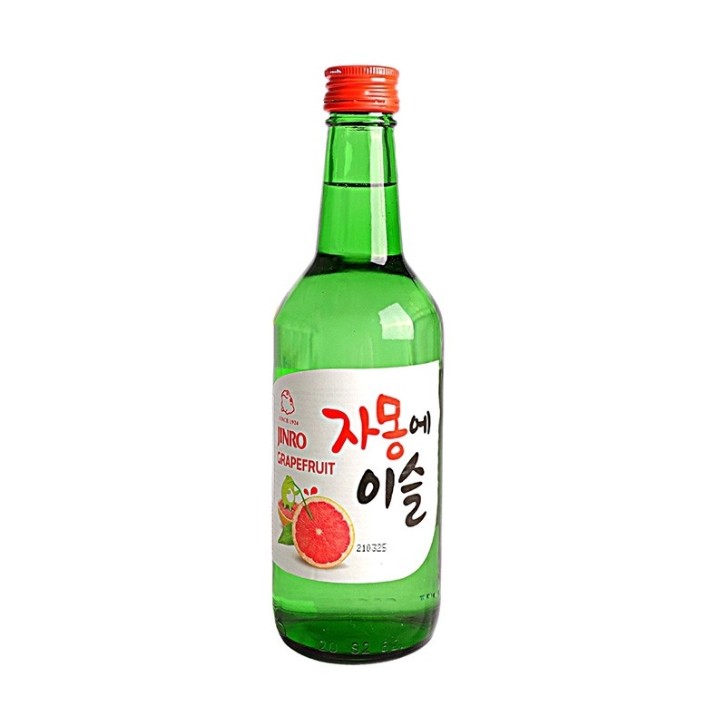 SOJU SABOR A POMELO JINRO 20/350ML 13％VOL