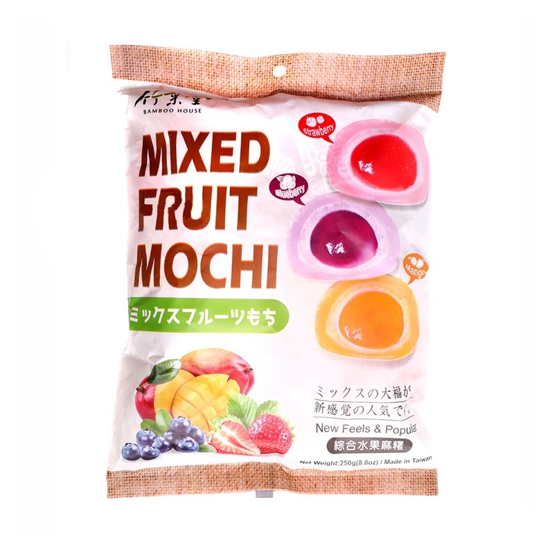 MOCHI MULTI FRUTAS ZYT 20/250G