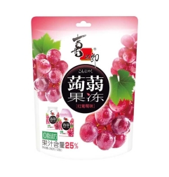 喜之郎蒟蒻果冻(红葡萄味) 24/120G
