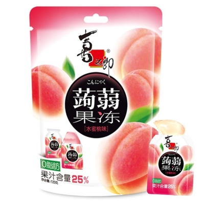 喜之郎蒟蒻果冻(水蜜桃味) 24/120G