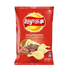 LAYS Patata frita sabor BBQ 22/70g