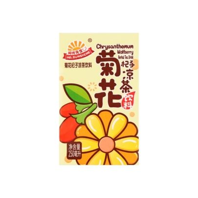 MR.SUSHINE 阳光先生菊花杞子凉茶饮料 24/250ML