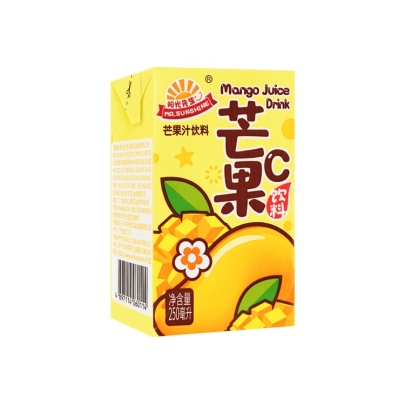 MR.SUSHINE 阳光先生芒果汁饮料 24/250ML