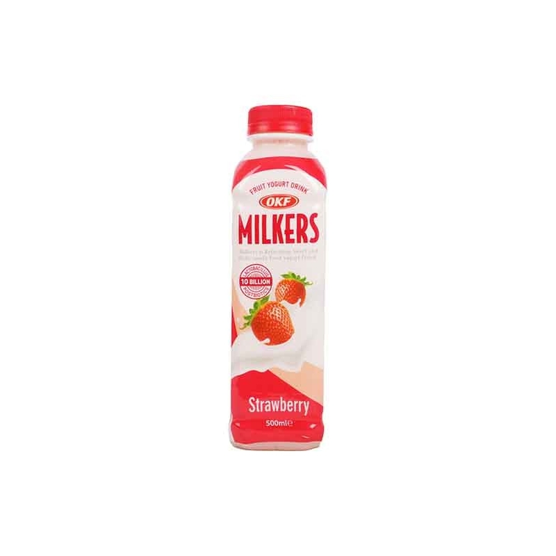 OKF Bebida de yogur fresa MILKERS 20/500ml