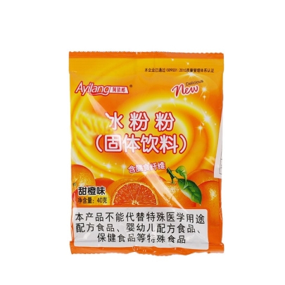 阿依郎冰粉粉固体饮料(甜橙味) 100/40G
