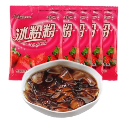 阿依郎冰粉粉固体饮料(草莓味) 100/40G