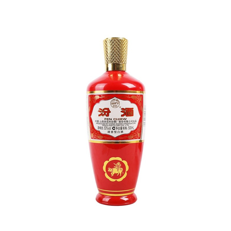 杏花村汾酒清香型白酒*红瓶 12/500ML 53％VOL