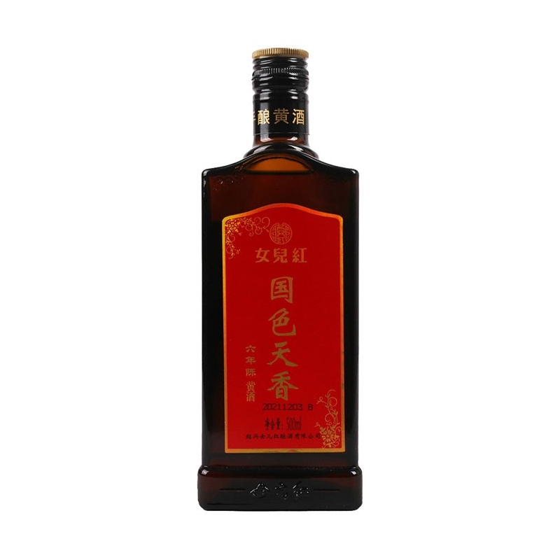 女儿红国色天香六年 6/500ML 11％VOL