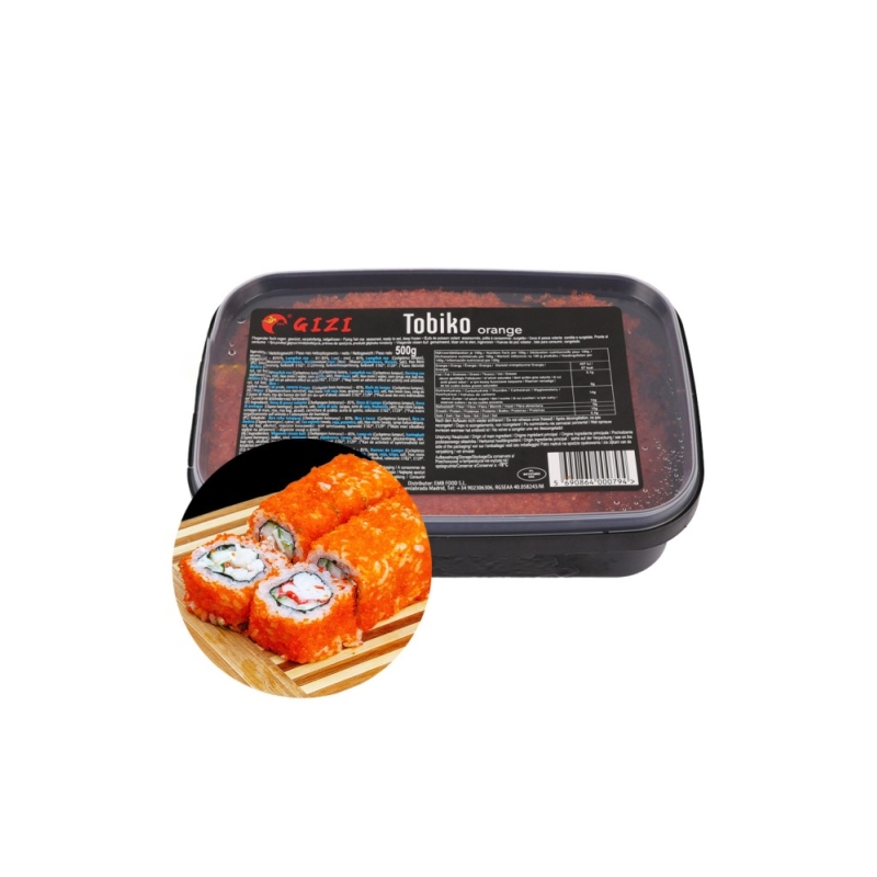 Tobiko naranja GIZI 12/500g