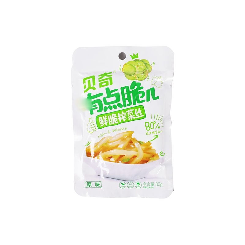 贝奇有点脆鲜脆榨菜丝(原味) 50/80G