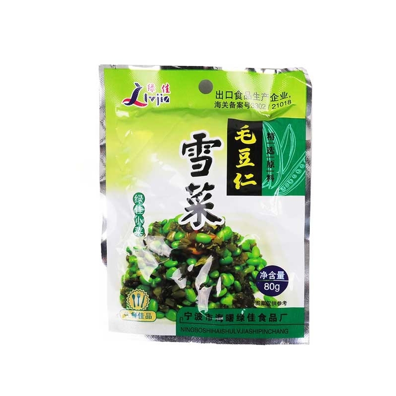 绿佳雪菜毛豆仁 60/80G