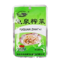 鱼泉牌脆香榨菜丝 100/80G