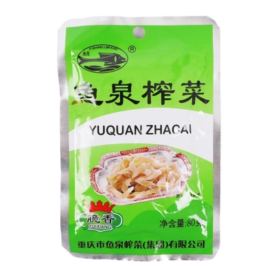 鱼泉牌脆香榨菜丝 100/80G