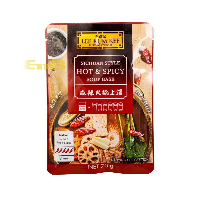 Condimento para hotpot Hot&Spicy LKK 12/60g