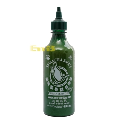 Sriracha chile verde sabor Cáñamo Flying Goose 12/455ML