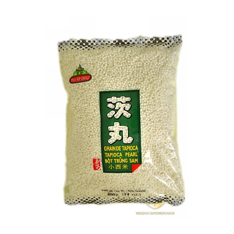 TAPIOCA PERLA THAI TOP CHOICE 泰国小茨丸(白色小西米) 50/400G