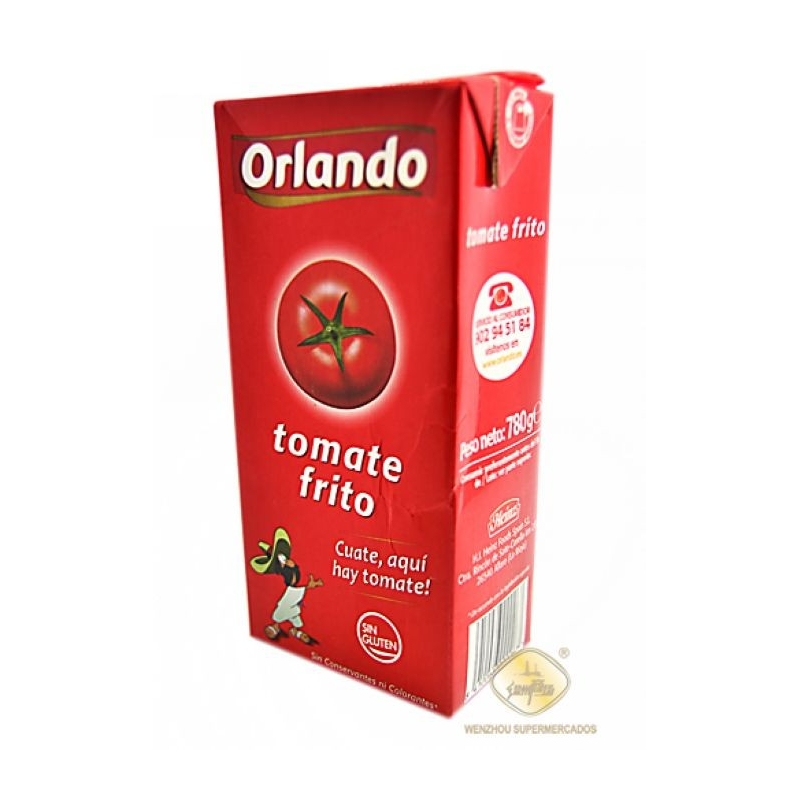 ORLANDO TOMATE FRITO 番茄酱（纸盒）12/780G