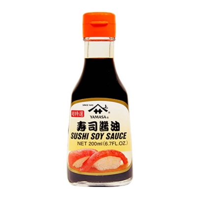 SALSA DE SOJA PARA SUSHI YAMASA 寿司酱油 12/200ML