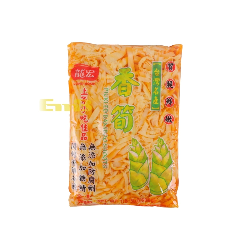 APERITIVO DE BAMBU LONGHOME 龙宏辣油香笋丝 20/600G