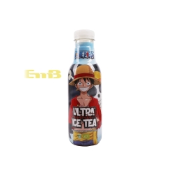 REFRESCO DE TE SABOR FRUTA ROJO OP-LUFFY 海贼王冰茶饮料(路飞) 12/500ML UIT-OP-LUFFY