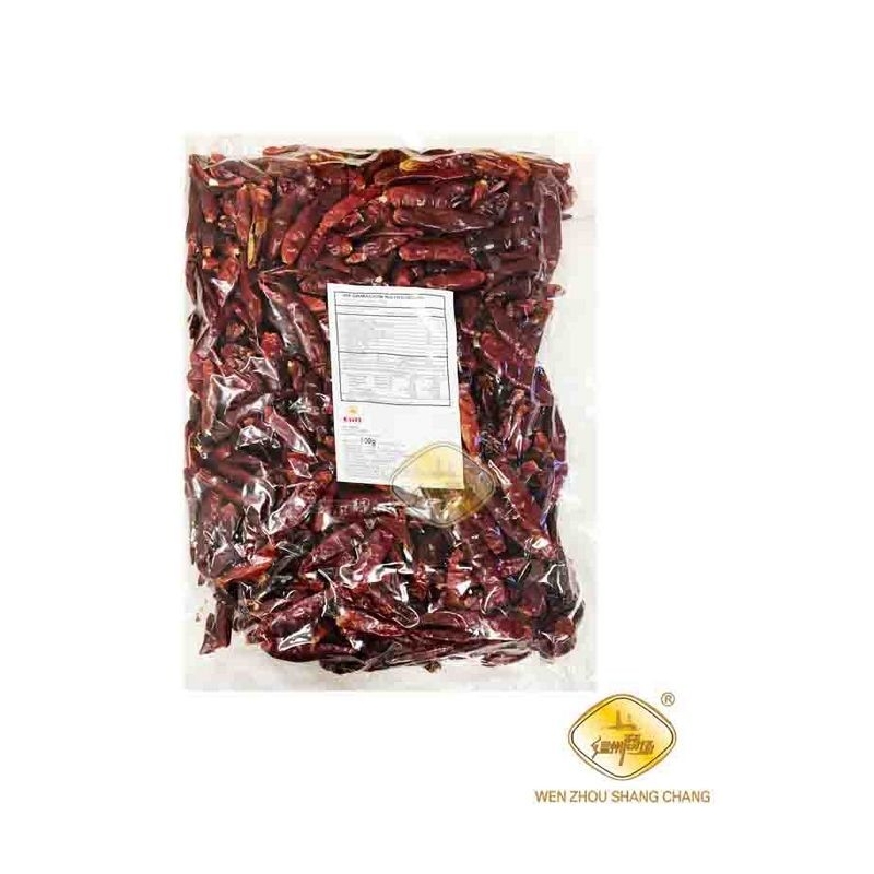 CHILE SECO XIBAIKE 西百客辣椒干*粗* 20/500G