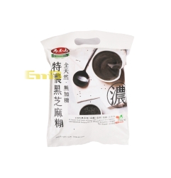 PASTA DE SESAMO NEGRO INS. 马玉山全天然无加糖特浓黑芝麻糊 12/360G