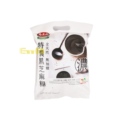 PASTA DE SESAMO NEGRO INS. 马玉山全天然无加糖特浓黑芝麻糊 12/360G