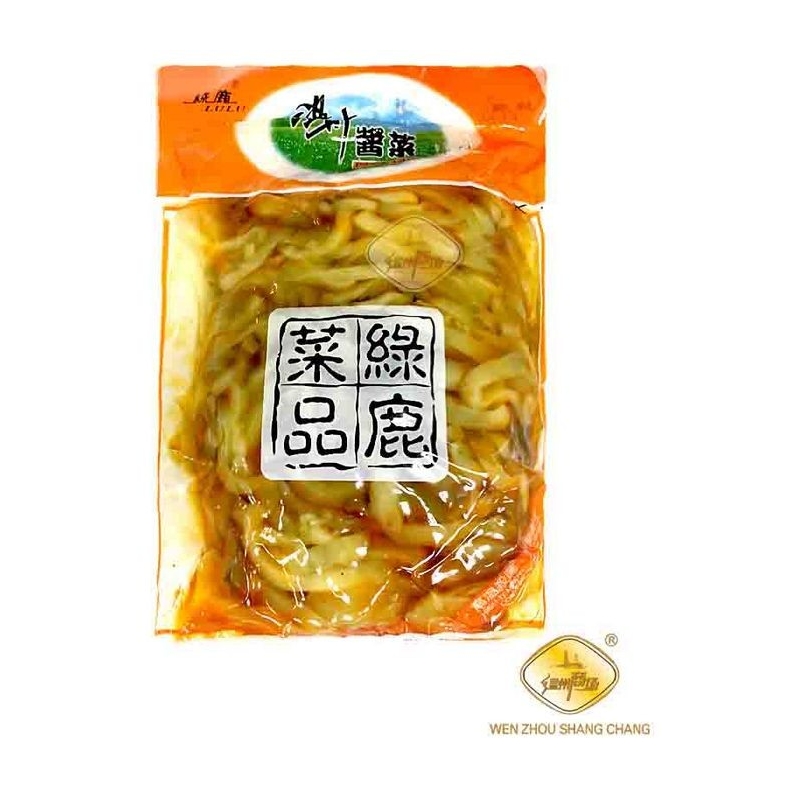 MOSTAZA SALADA 绿鹿红油榨菜丝 30/500G MOSTAZA SALADA 绿鹿红油榨菜丝 30/500G