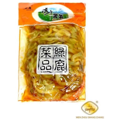 MOSTAZA SALADA 绿鹿红油榨菜丝 30/500G