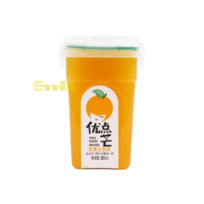 BEBIDA CON SABOR A MANGO DK 动康优点芒果果汁饮料 20/380ML