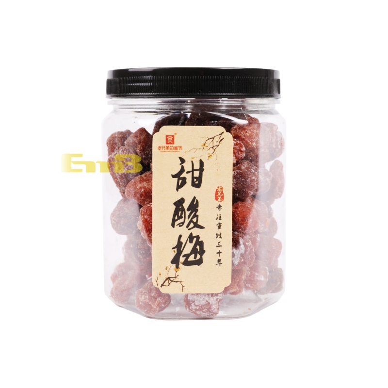 SNACK DE CIRUELA LXDDMJ 老兄弟的蜜饯甜酸梅*罐 18/350G