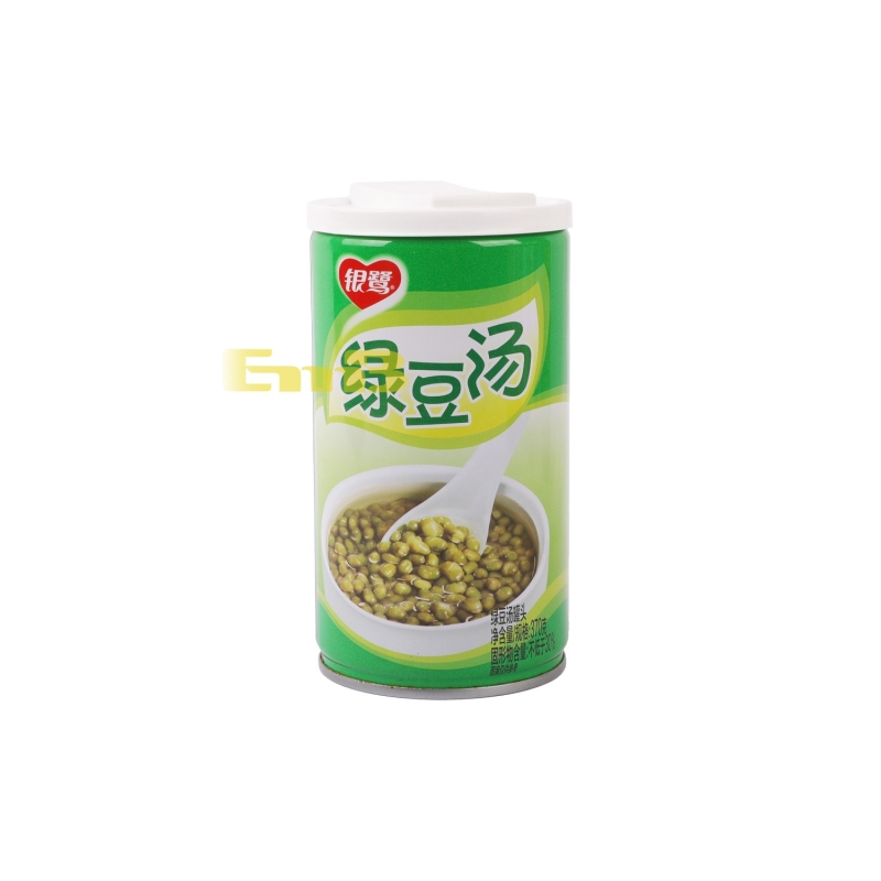 SOPA CON SABOR SOJA VERDE YL  银鹭绿豆汤 12/370G