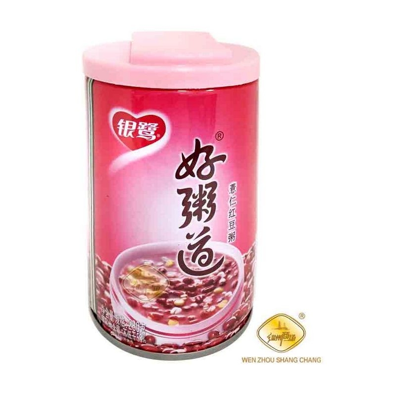 SOPA DE SOJA ROJA YINLU 银鹭好粥道薏仁红豆粥 12/280G