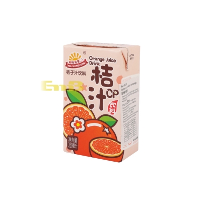 REFRESCO SABOR NARANJA MR.SUSHINE 阳光先生桔汁饮料 24/250ML