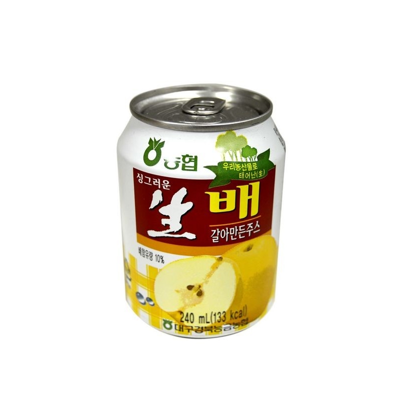 BEBIDA DE PERA 韩国果糖梨汁 72/240ML BEBIDA DE PERA 韩国果糖梨汁 72/240ML