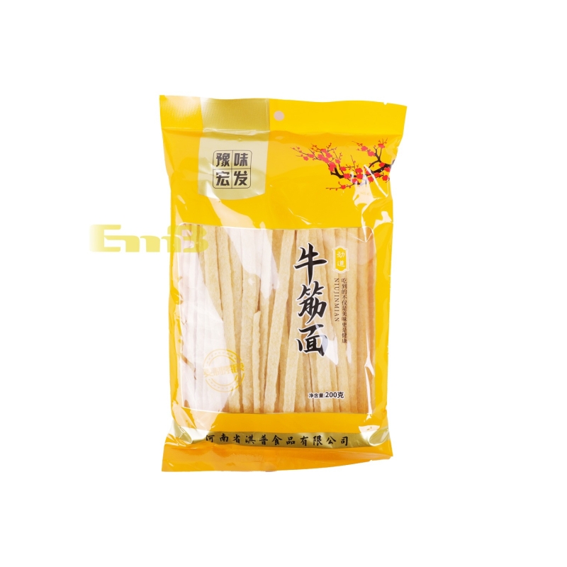 TALLARINES DE TRIGO YWHF  豫味宏发牛筋面 20/200G