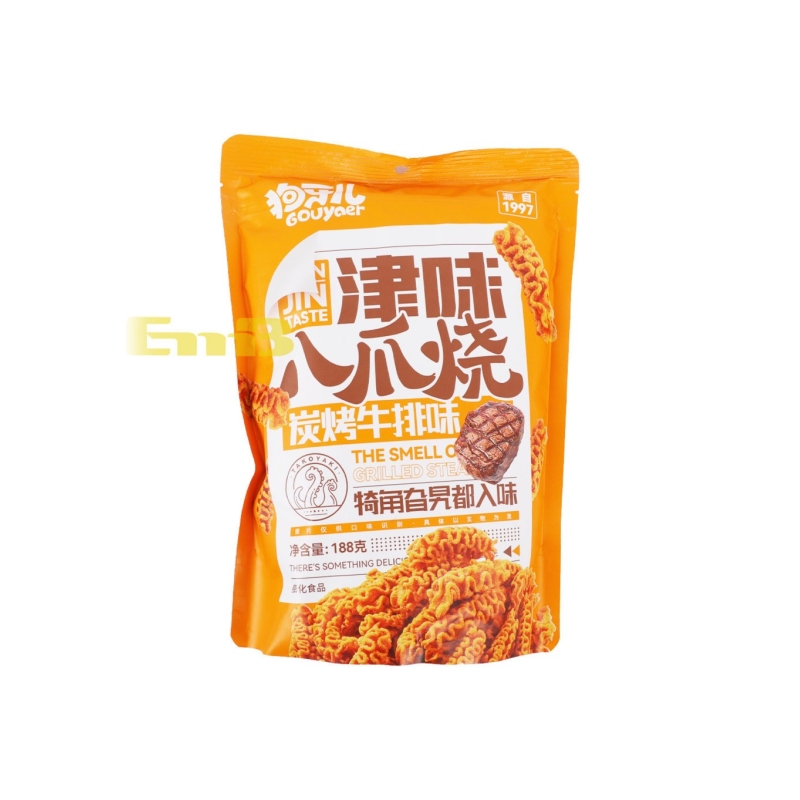 Aperitivo De Trigo Sabor Bbq Gye 188 g Aperitivo De Trigo Sabor Bbq Gye 188 g