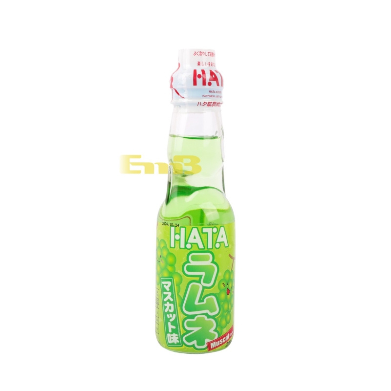 HATA RAMUNE MOSCATEL 日本哈达波子汽水(白葡萄味) 30/200ML