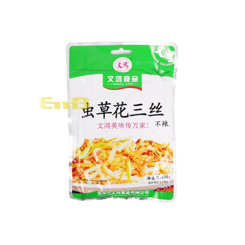 Snack de bambu WENHONG 25/200g