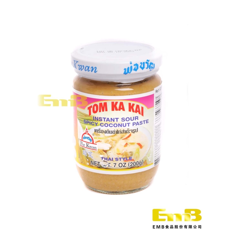 Salsa de Tom ka kai POR KWAN 24/200g