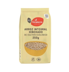 ARROZ INTEGRAL HINCHADO BIO EL GRANERO 12/125G