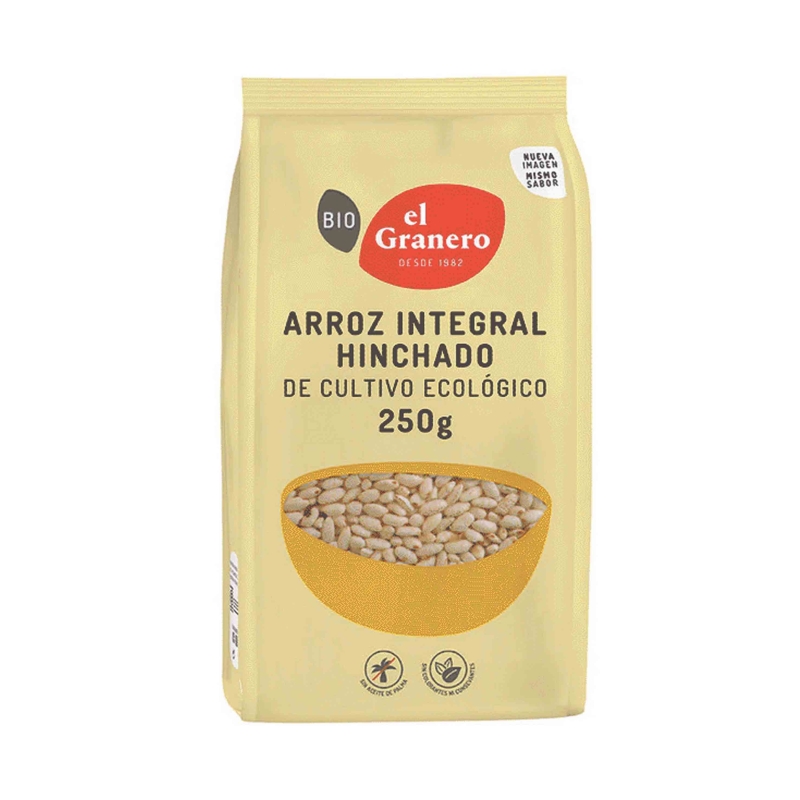 Arroz Integral Hinchado Bio El Granero 125 g