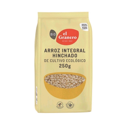ARROZ INTEGRAL HINCHADO BIO EL GRANERO 12/125G
