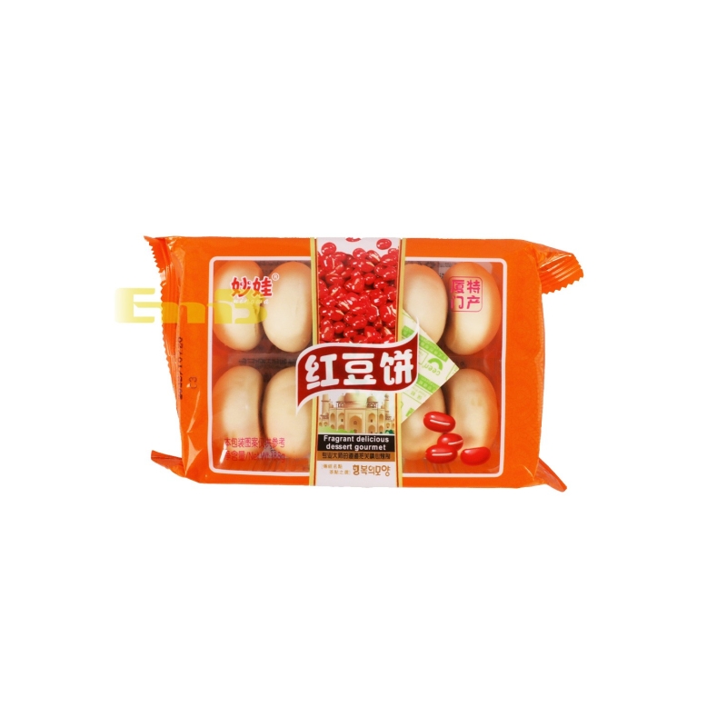 GALLETA CON SABOR SOJA ROJA MW 妙娃红豆饼 30/188G GALLETA CON SABOR SOJA ROJA MW 妙娃红豆饼 30/188G