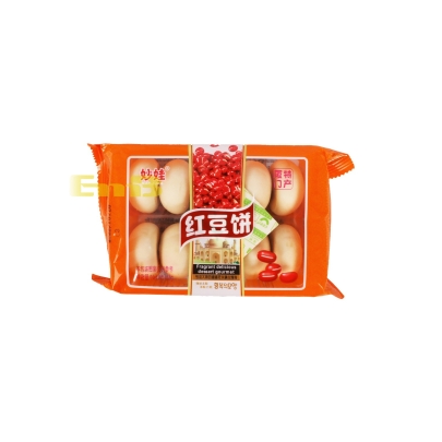 GALLETA CON SABOR SOJA ROJA MW 妙娃红豆饼 30/188G