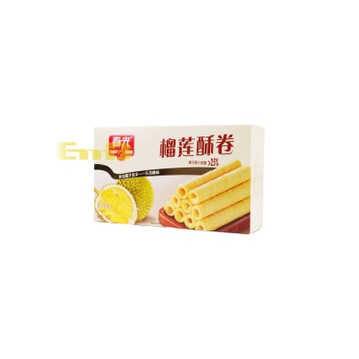 BAQUILLO DE DURIAN CHUNGUANG 春光榴莲酥卷 20/105G