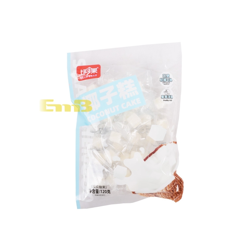 BIZCOCHO CON SABOR A COCO SZG  上珍果椰子糕 40/120G